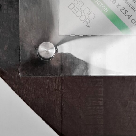 BARNWOOD + 8 x 10 Acrylic FLOATING FRAME ~ Studio Décor ~ NEW - Picture 6 of 11